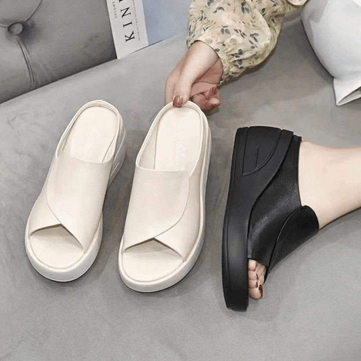 soft sole wedge sandals