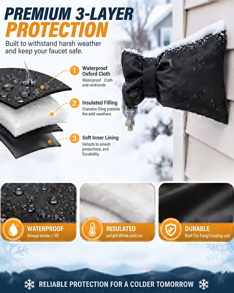 Antifreeze Protective Faucet Cover