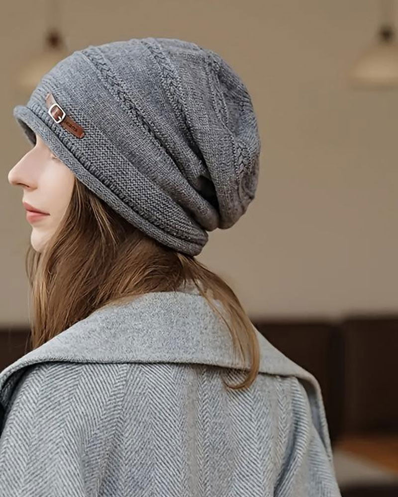 Solid Color Slouchy Beanie