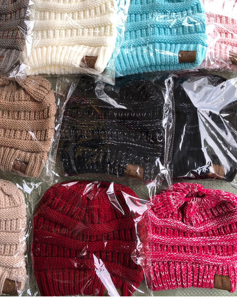 Chic & Cozy Cable Knit Hat for Fall and Winter