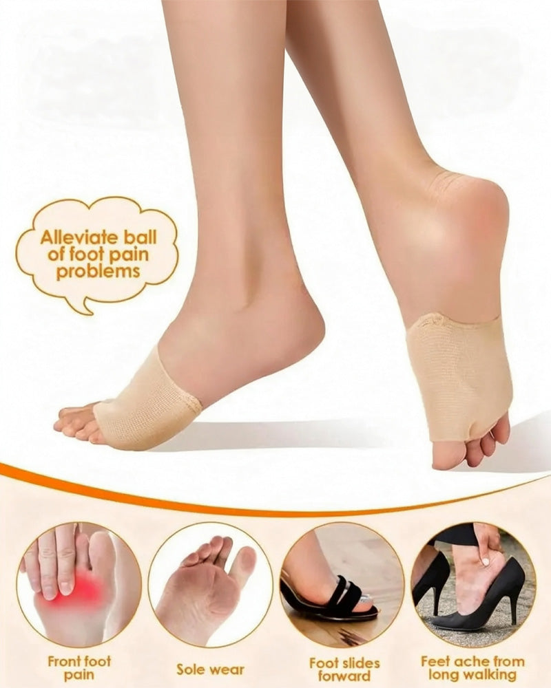 Shock-Absorbing And Anti-Slip Forefoot Cushioning Pads