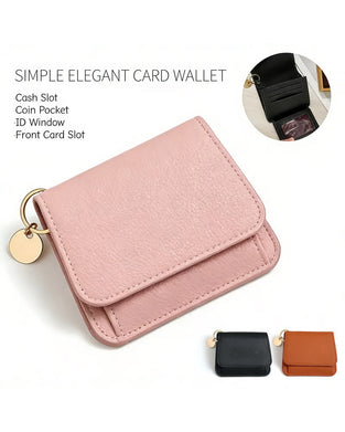 Women's Elegant Minimalist Short Slim Wallet