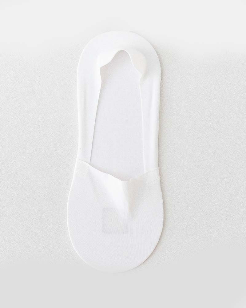 Anti-slip invisible cotton socks
