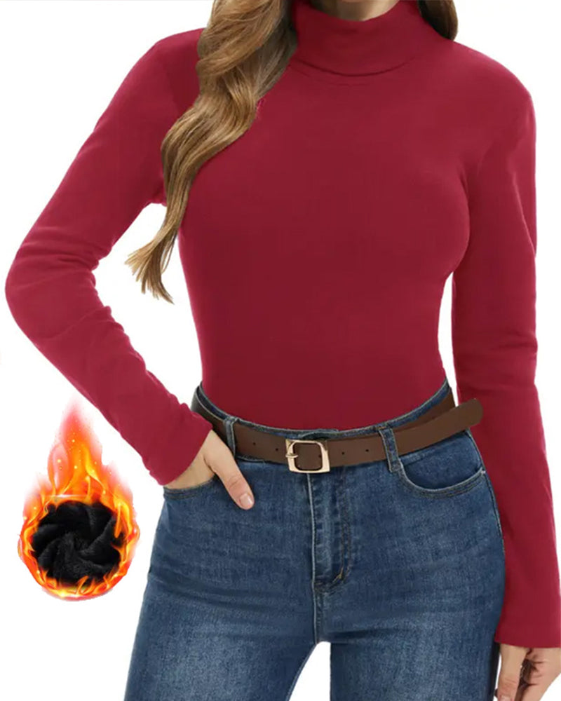 Long Sleeve Fleece Lined Shirts