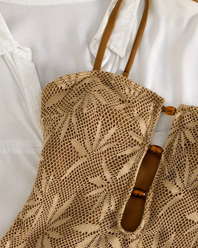 Boho Style Halter One-Piece