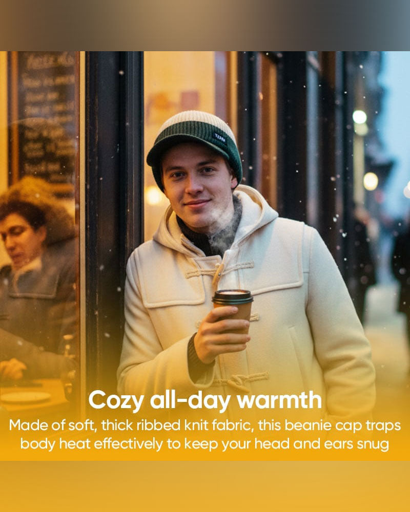 Winter Windproof Thermal Cap with Visor