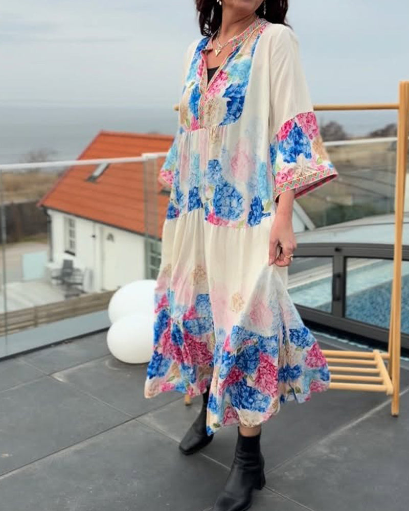 Bohemian Vacation Maxi Dress