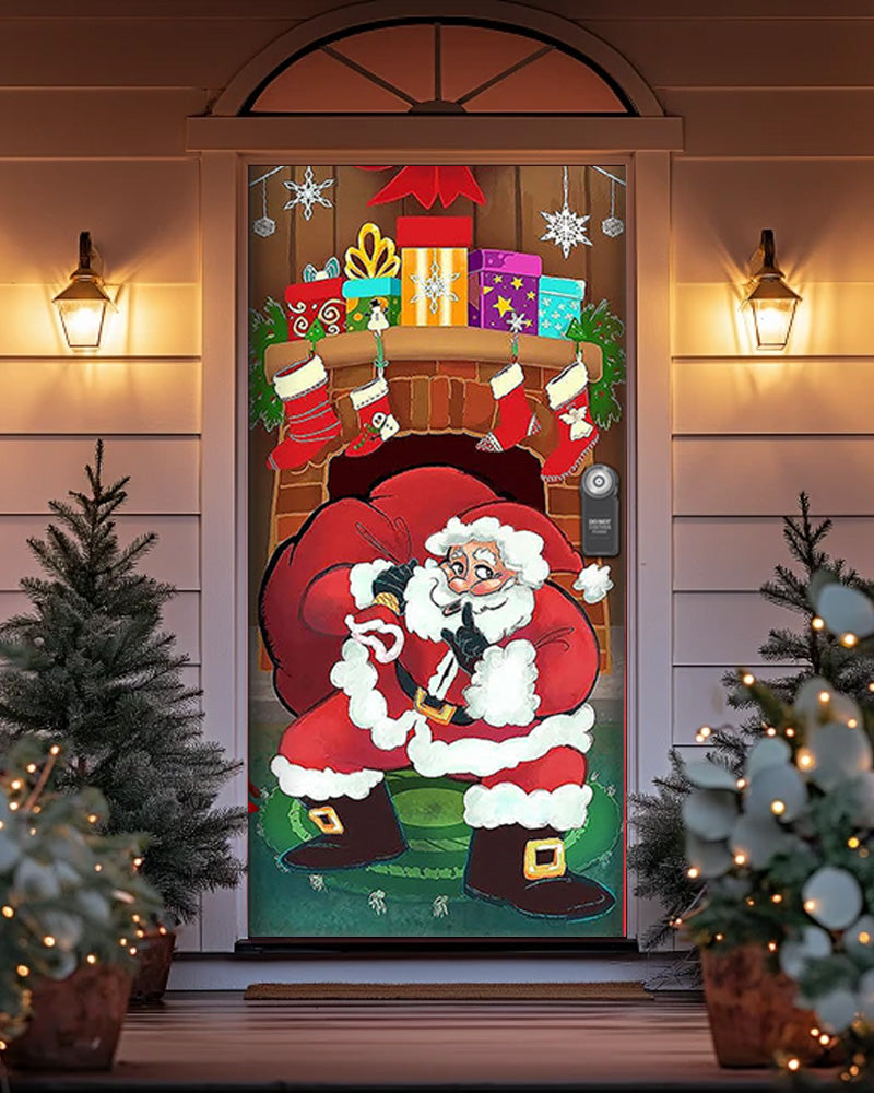 🌟2025 Christmas And Halloween Front Door Decoration