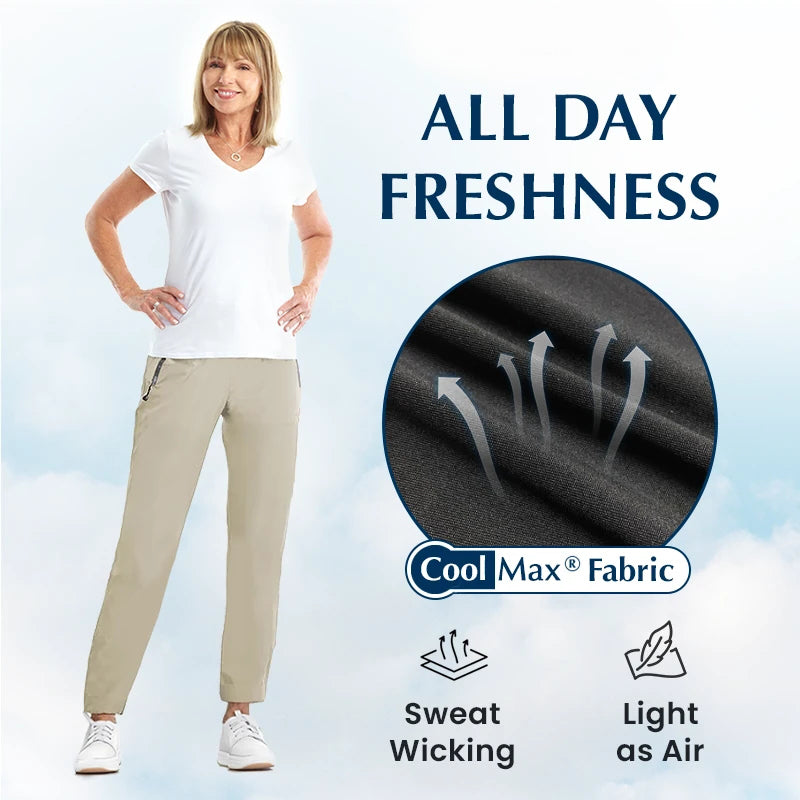 Women's Ultra Stretch Ice Silk Comfort Casual Pants
