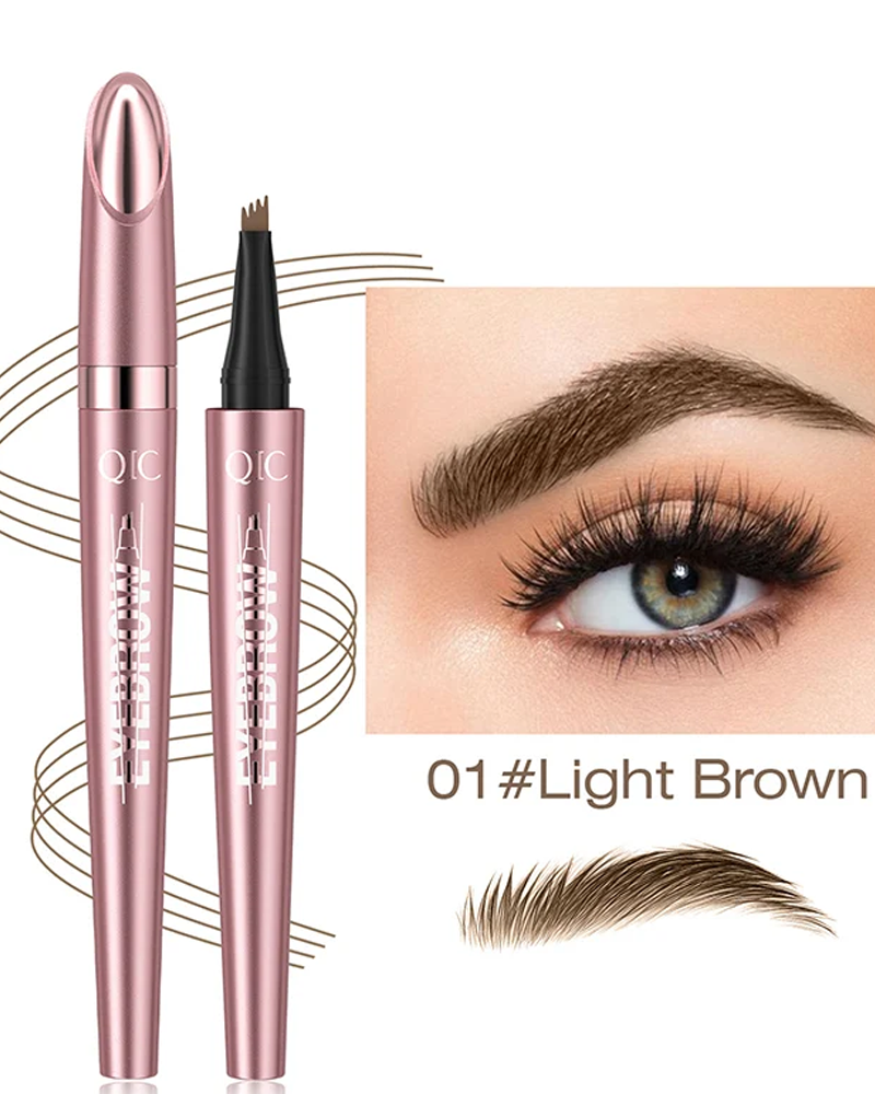 Four-claw liquid eyebrow pencil