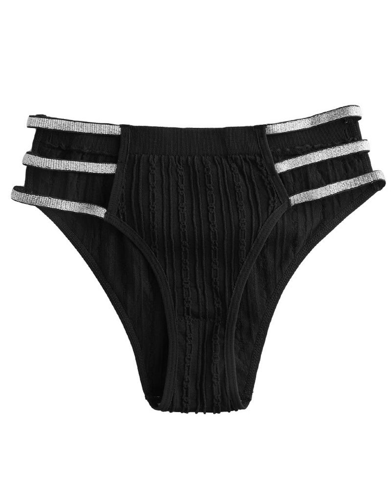 Mature Elegant High-Waist Cut Panties