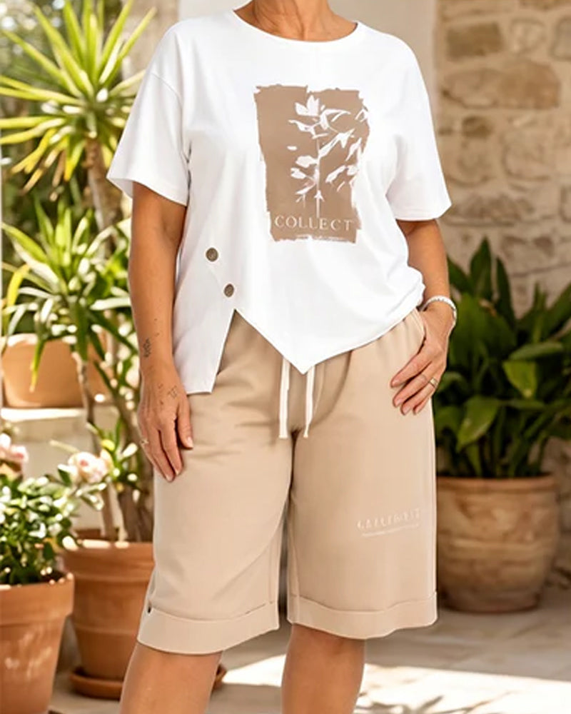 Short Sleeve T-Shirt and Shorts Set