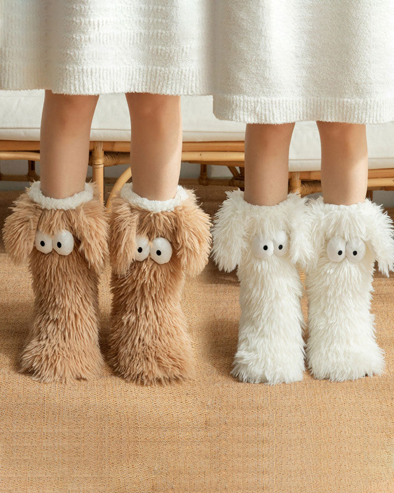 Winter Sherpa Floor Socks