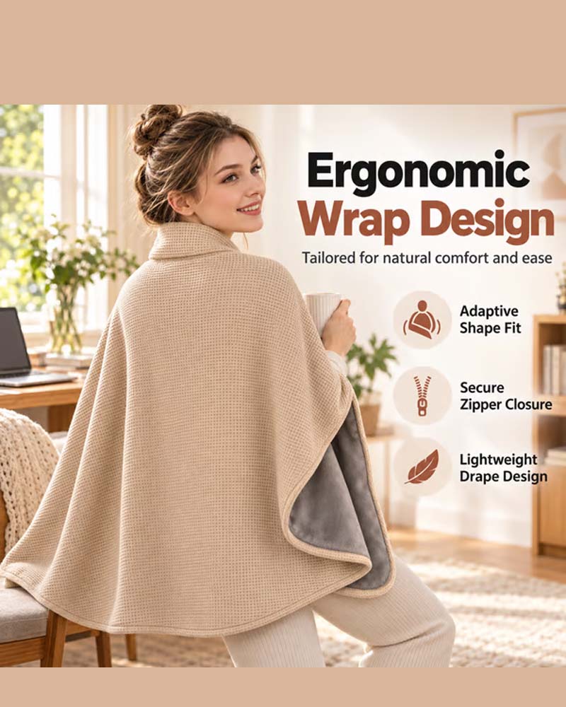 USB Heated Scarf with 3 Heat Levels