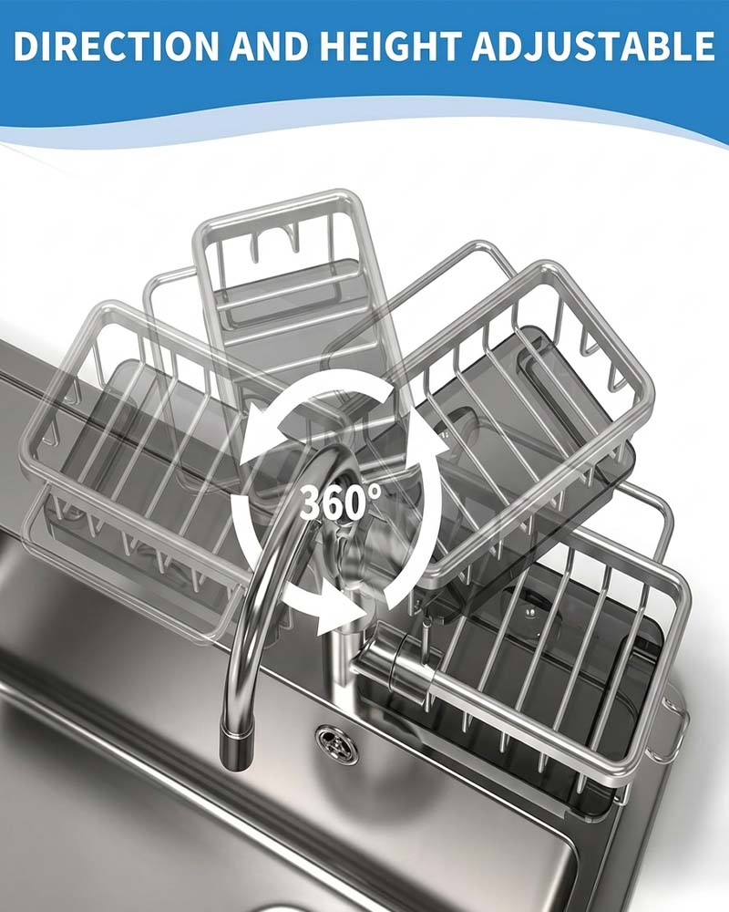 Kitchen Sink Faucet Organizer
