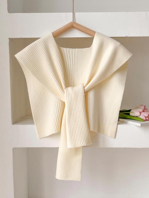 Casual Versatile Solid Color Shawl Scarf For Women