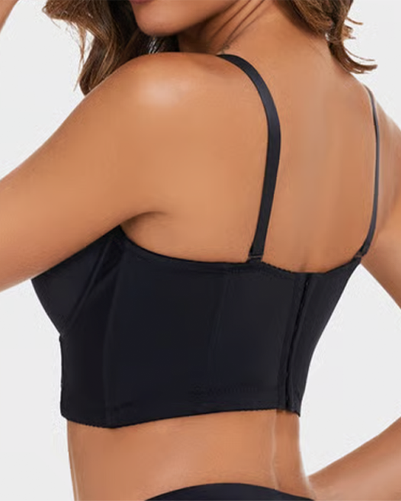 Women's bra with adjustable straps and lace – lifts and shapes perfectly