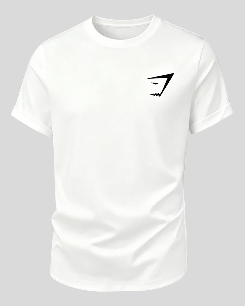 Crew Neck Short-Sleeved T-Shirt