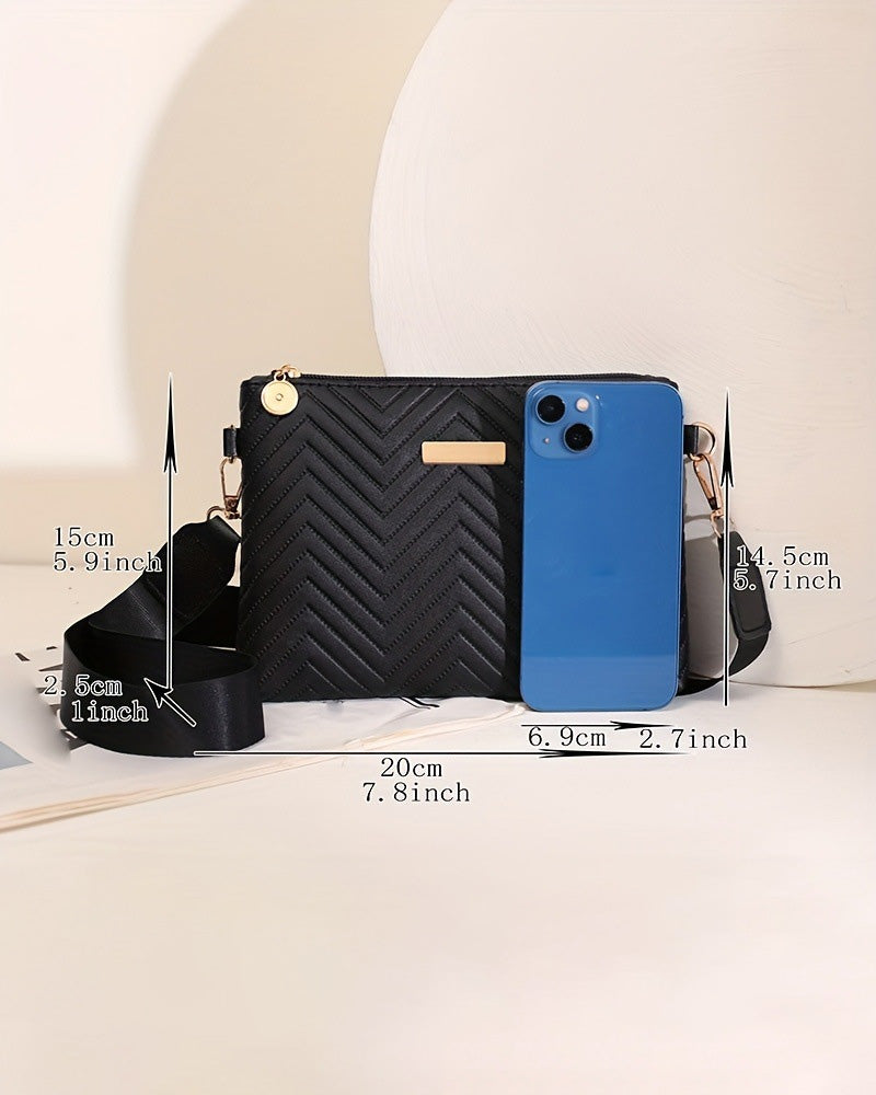 Wave Pattern Women's Bag