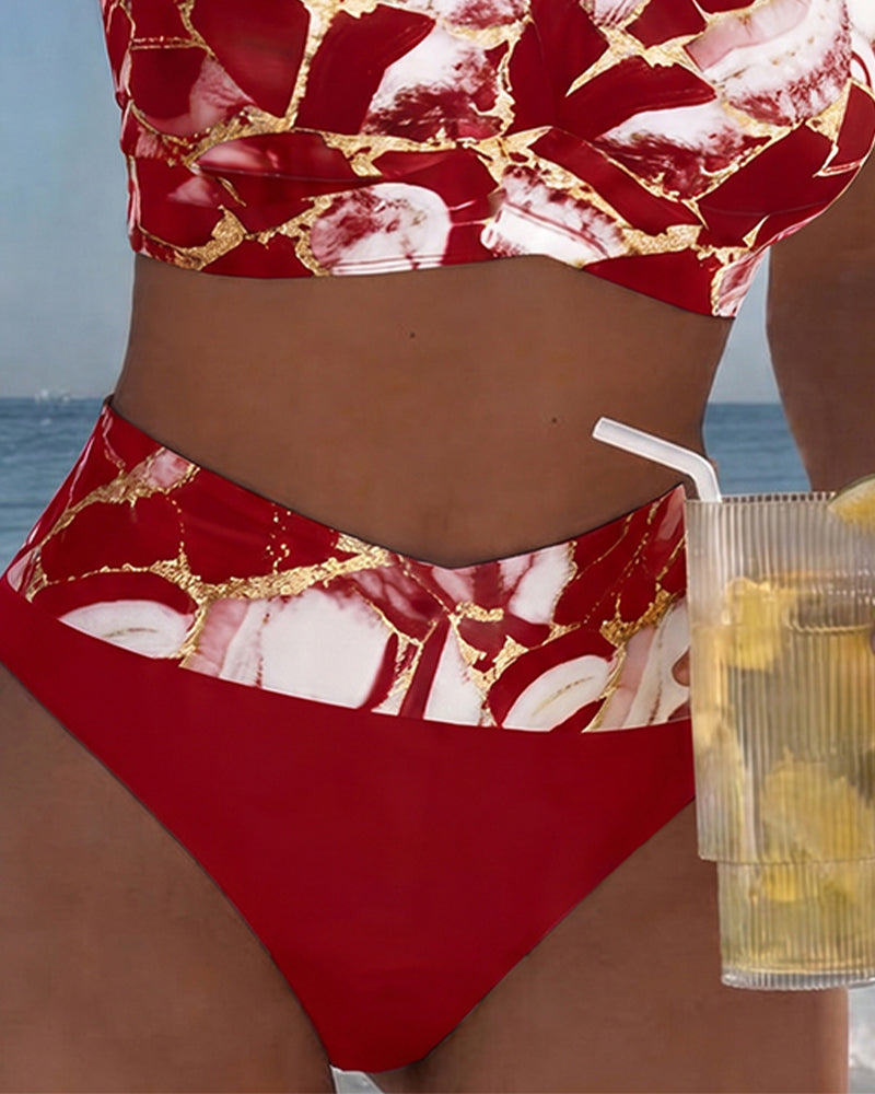 Strap Cut-Out Designer Bikini