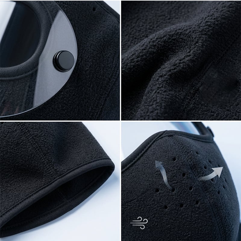 Thermal Ear Protection Winter Face Mask with Protective Eye Shield