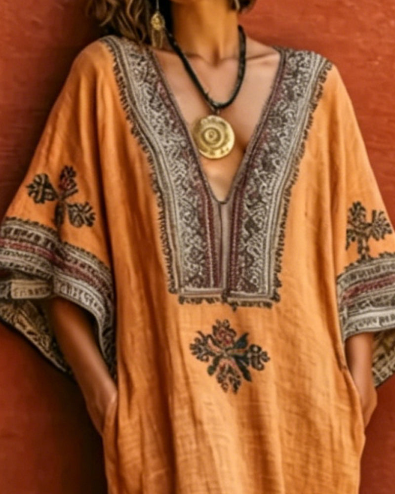 Bohemian Loose Casual Dress