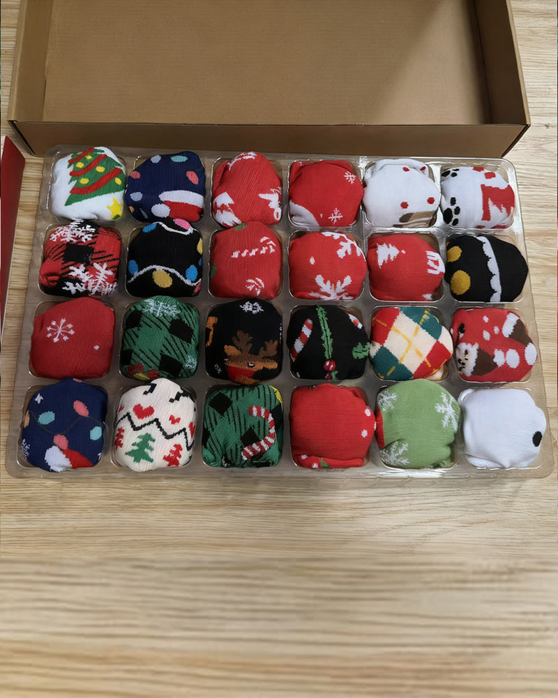 Christmas Sock Advent Calendar