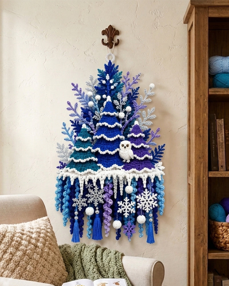 DIY Seasonal 3D Crochet Door Hanger Kit Collection