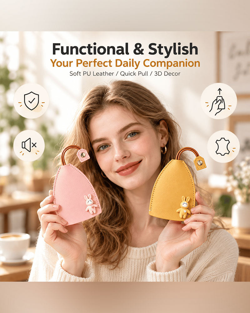 🔥Cute Cartoon Pull-Out Key Case🎁