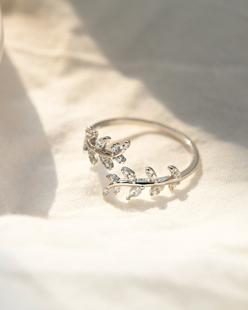 Women's Rings Fashion Outdoor Leaf Ring