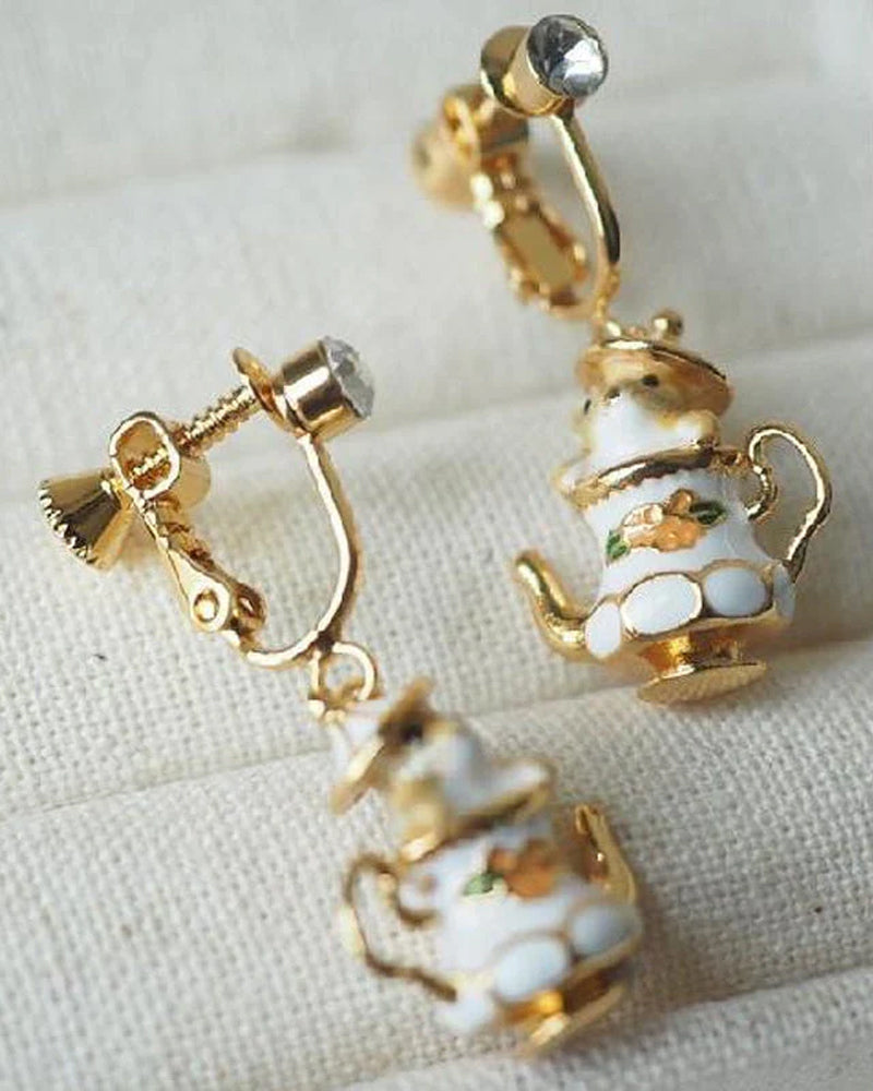 Mouse in my teapot jewelry set