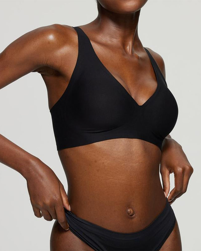 Comfort Deep V Bra without Underwire
