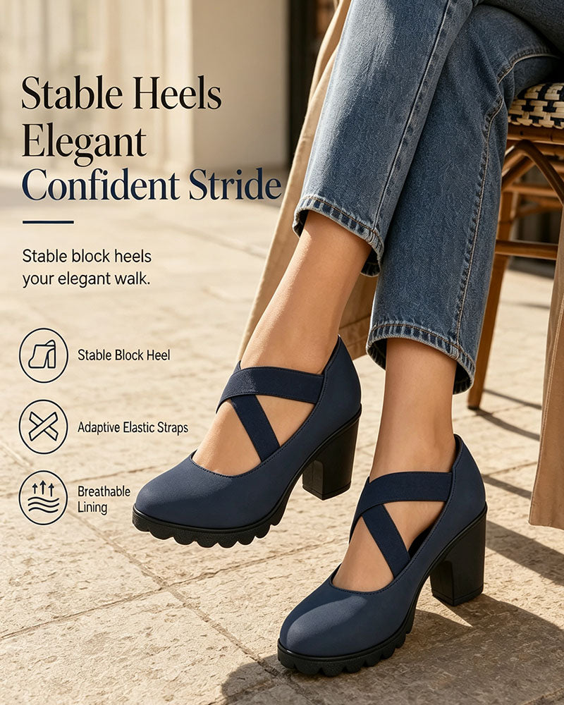 Vintage Cross Lace-Up Shoes
