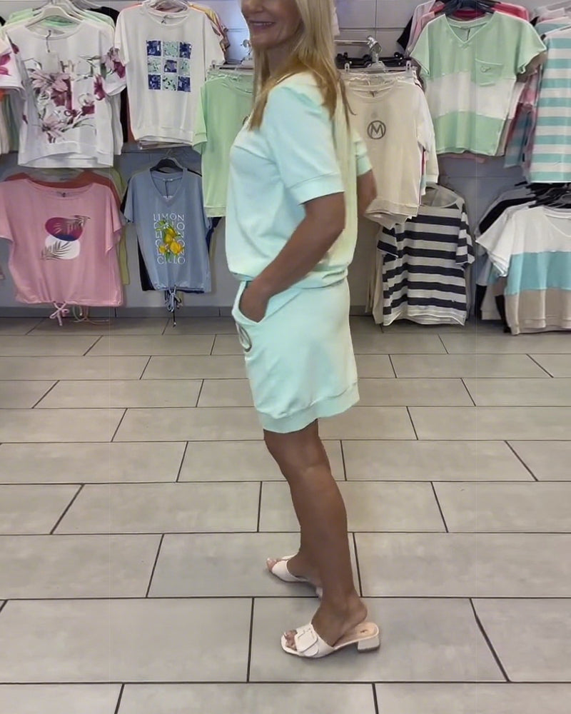 Printed Stylish Casual Suit