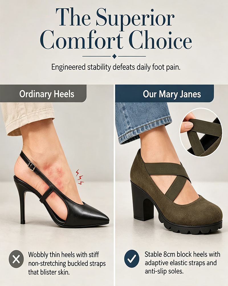 Vintage Cross Lace-Up Shoes