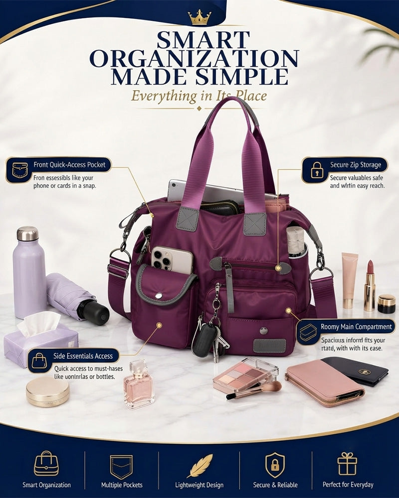 Large Capacity Waterproof Tote Bag for Women