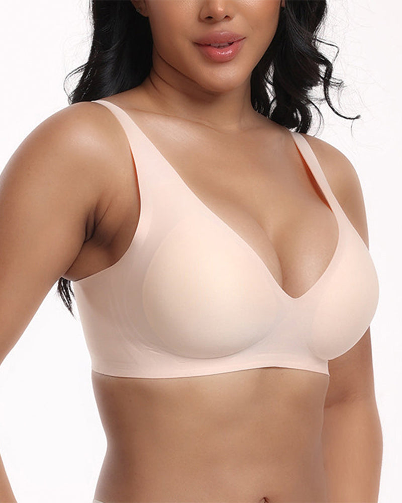 Comfort Deep V Bra without Underwire