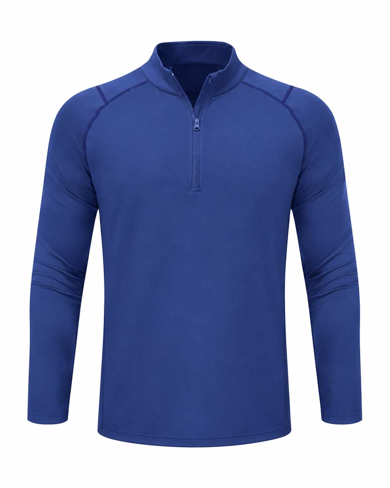 Stand Collar Zipper Raglan Sleeve Top