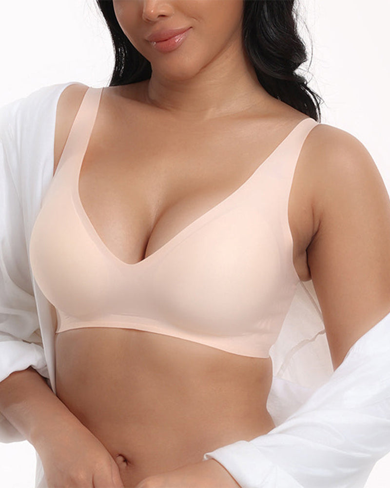 Comfort Deep V Bra without Underwire