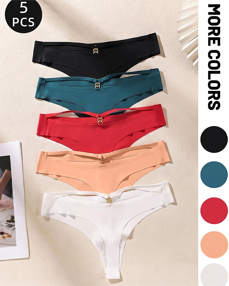 Women's Low Waist Underwear Set