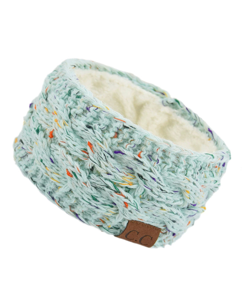 Fleece Knit Headband for Autumn and Winter