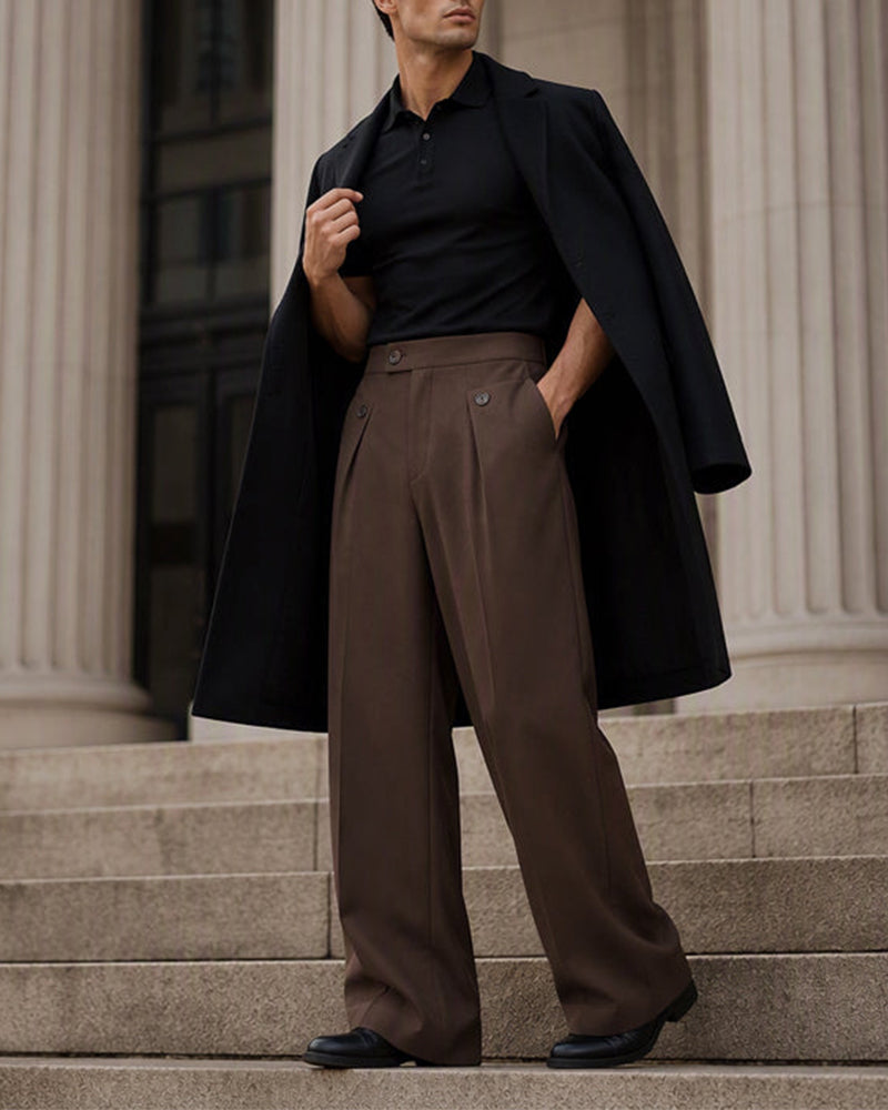 ⏰Men's Straight Leg Wrinkle Resistant Pants 👖