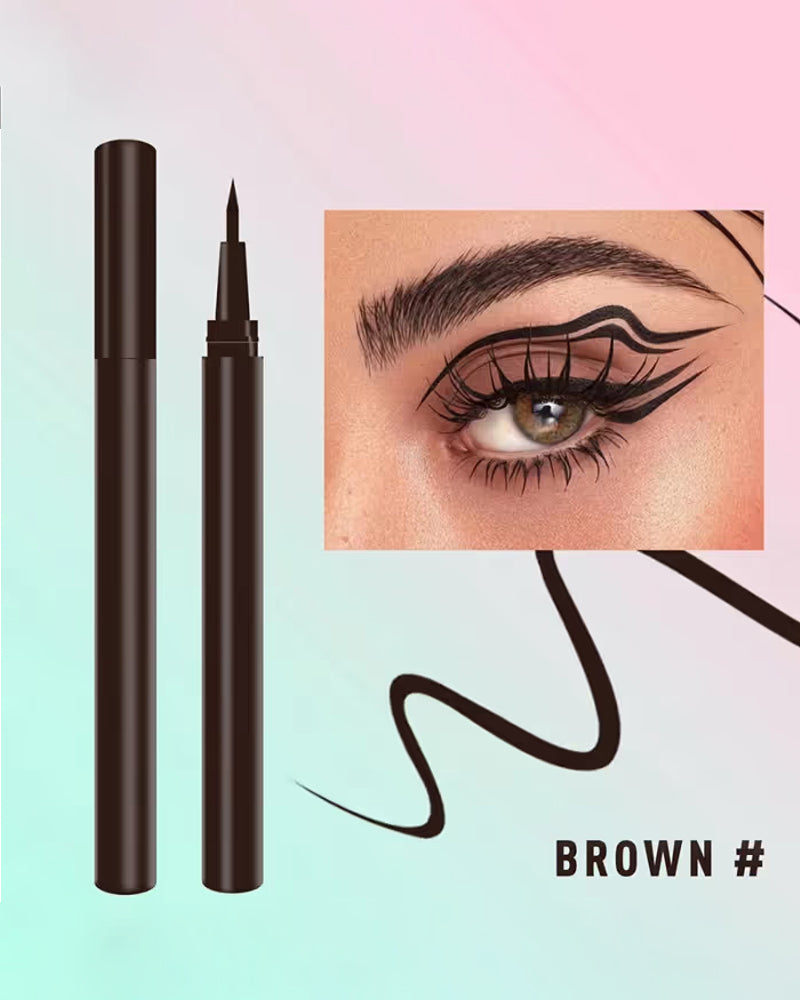 Waterproof Ultra-Fine Tip Fast-Drying Liquid Eyeliner