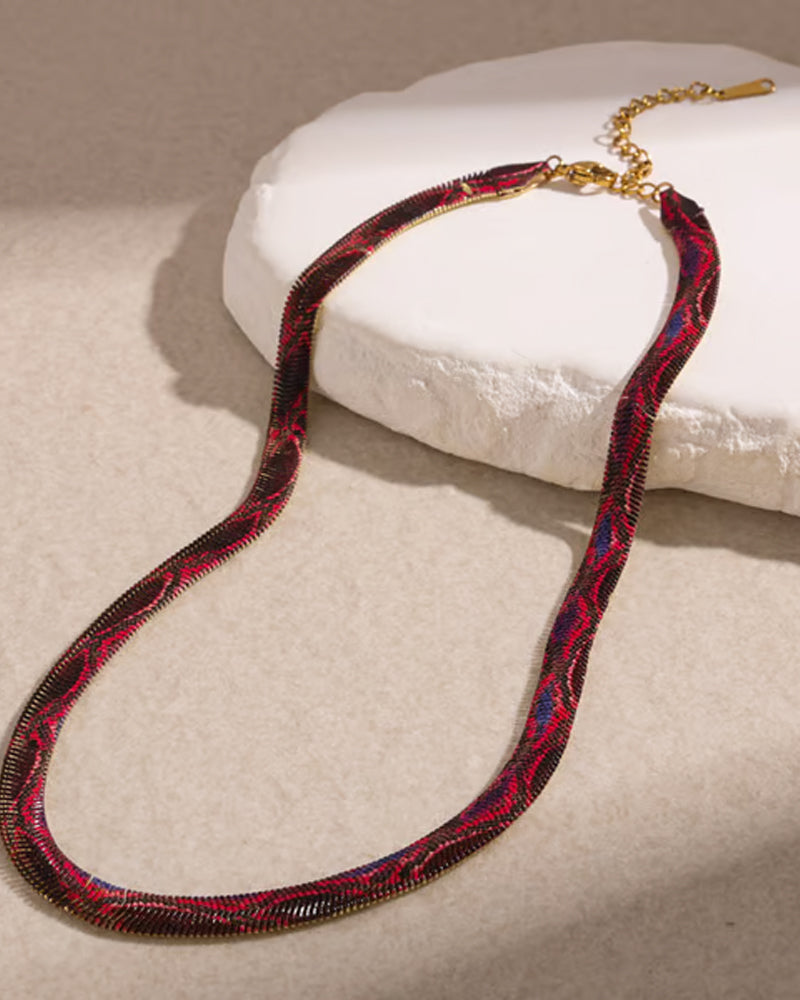 Serpent Statement Necklace – A Symbol of Mystery & Power
