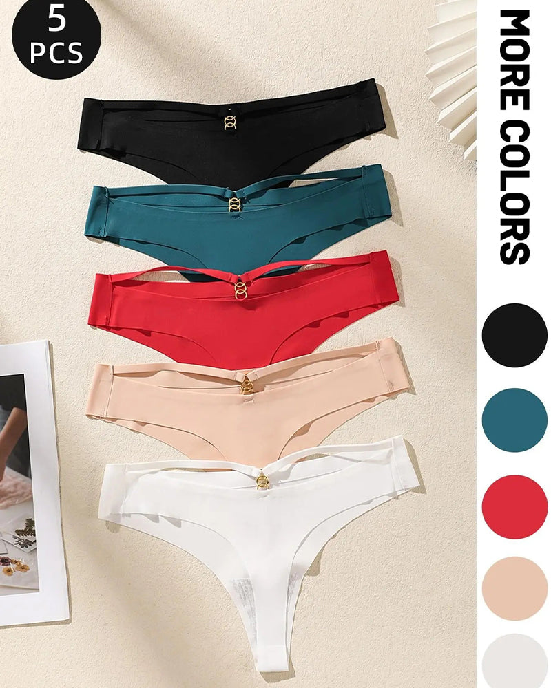 Women's Low Waist Underwear Set