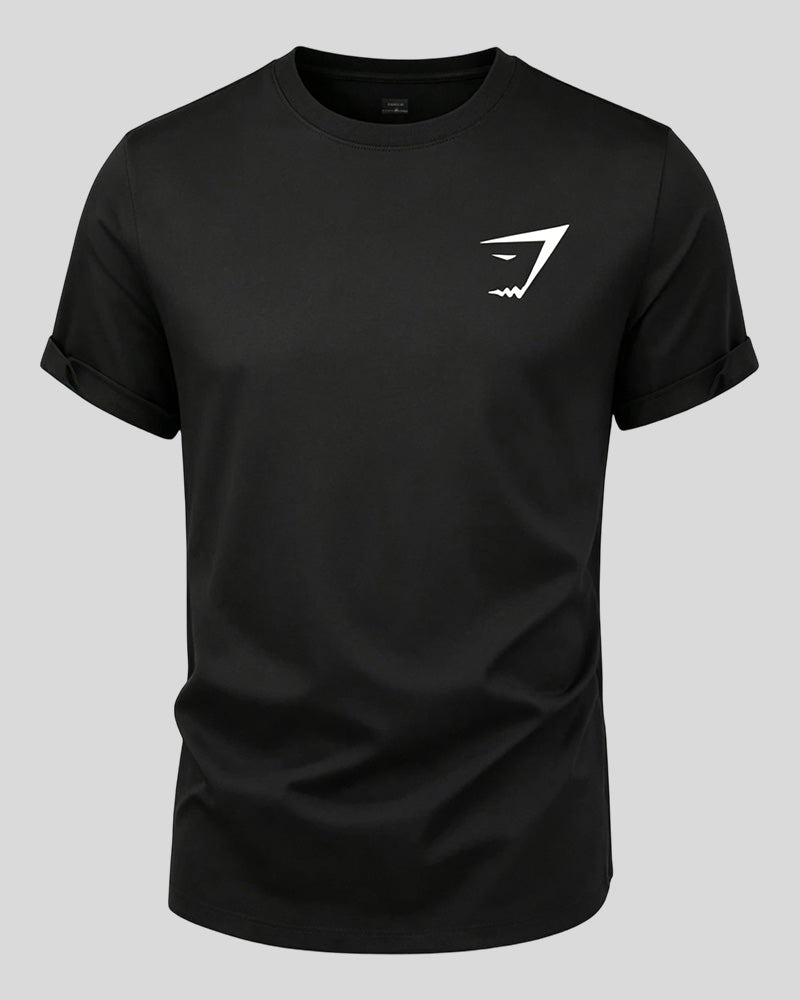 Crew Neck Short-Sleeved T-Shirt