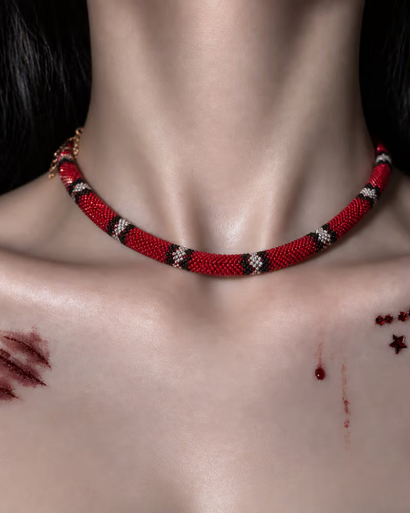 Serpent Statement Necklace – A Symbol of Mystery & Power