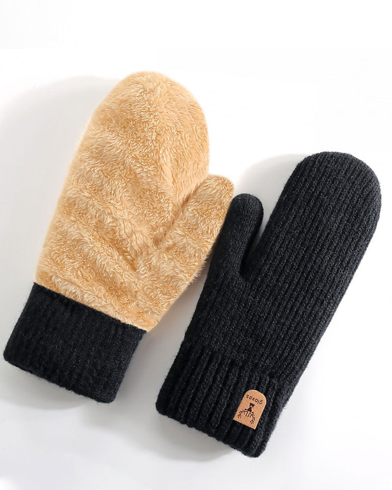 Winter Fleece-Lined Gloves