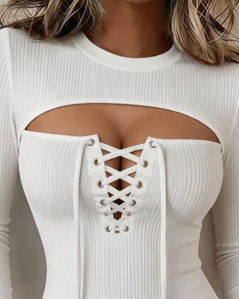 Cross Tie Solid Top