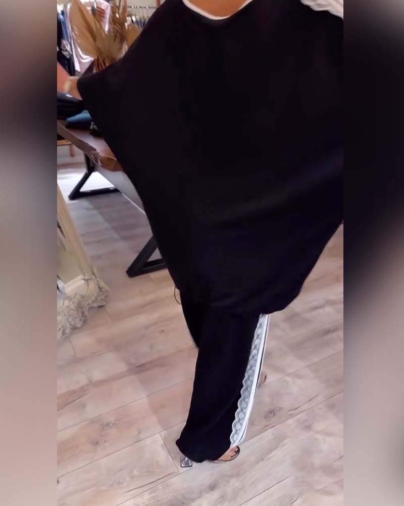 Loose Casual Two Piece Suit